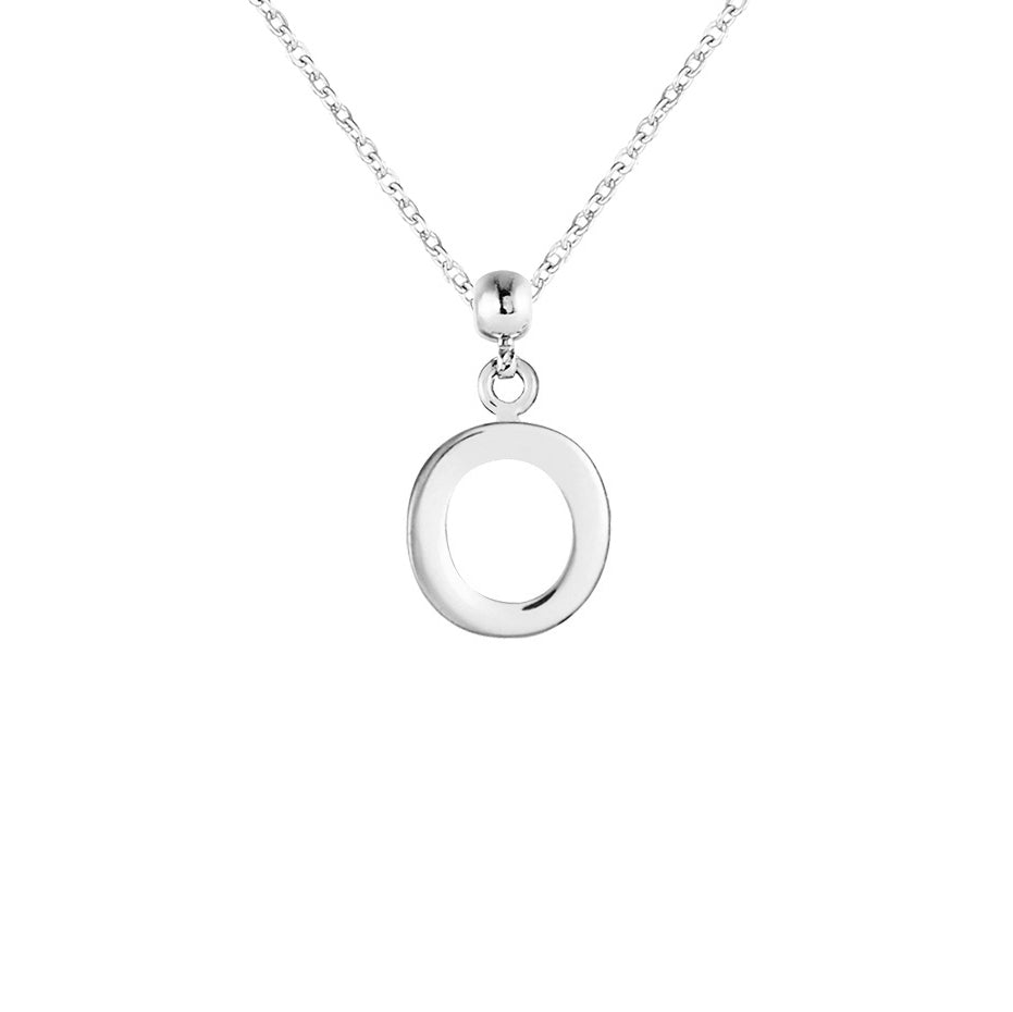 Letter Silver Charms