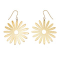 Daisy Brass Earrings
