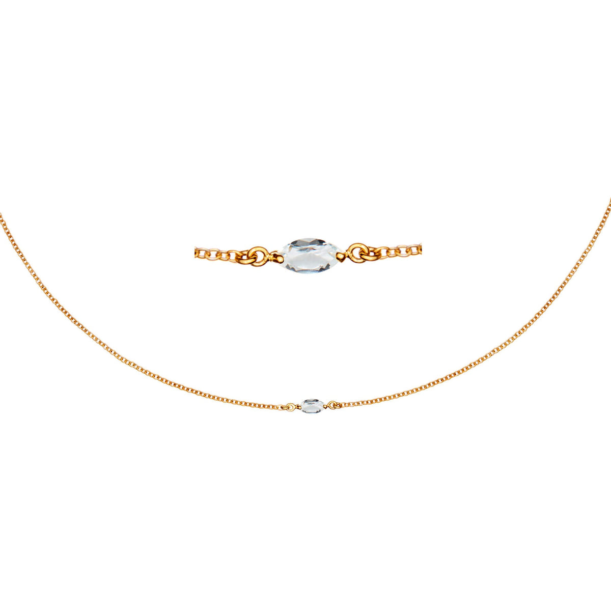 Maya Shine Gold Necklace