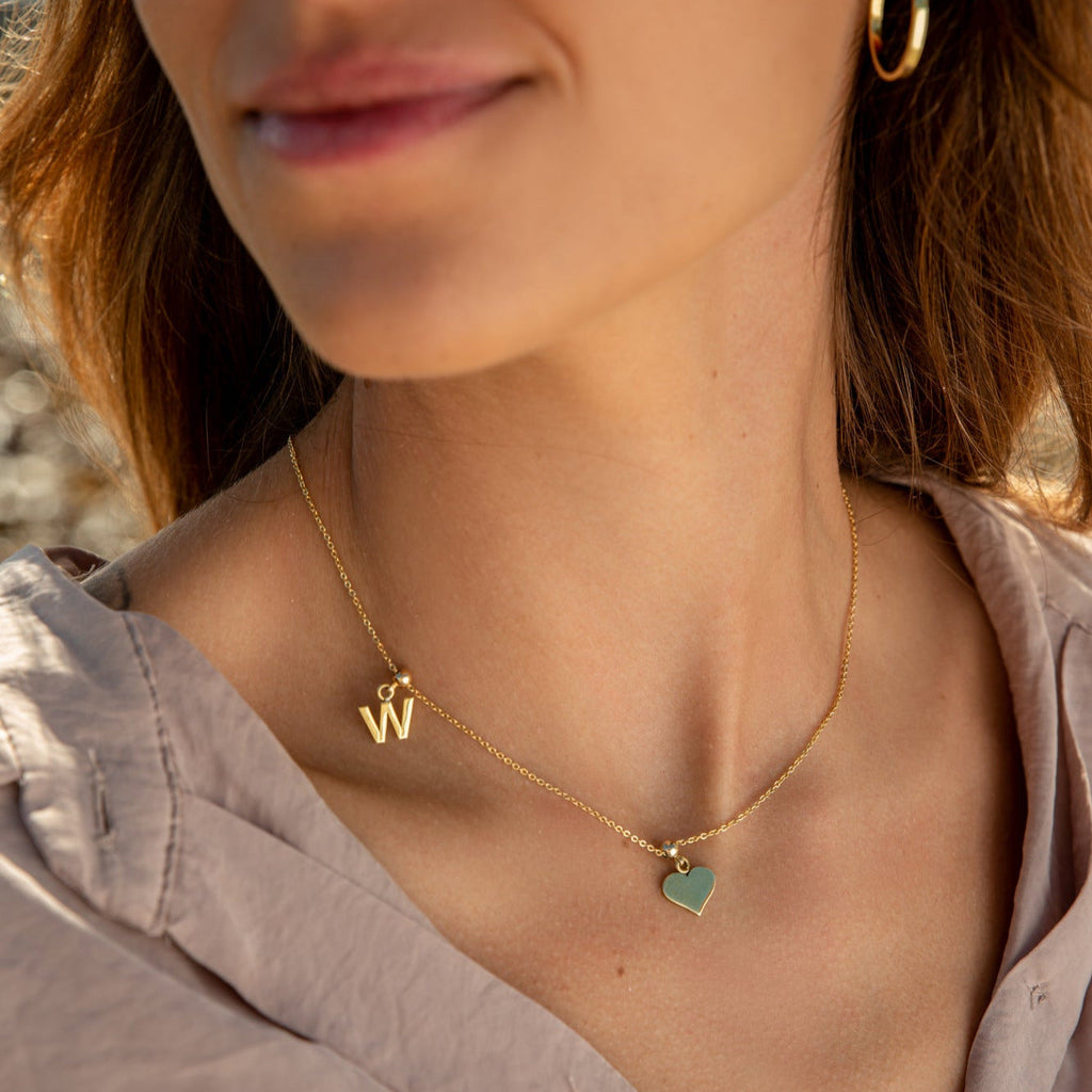 Heart Gold Plated Charm