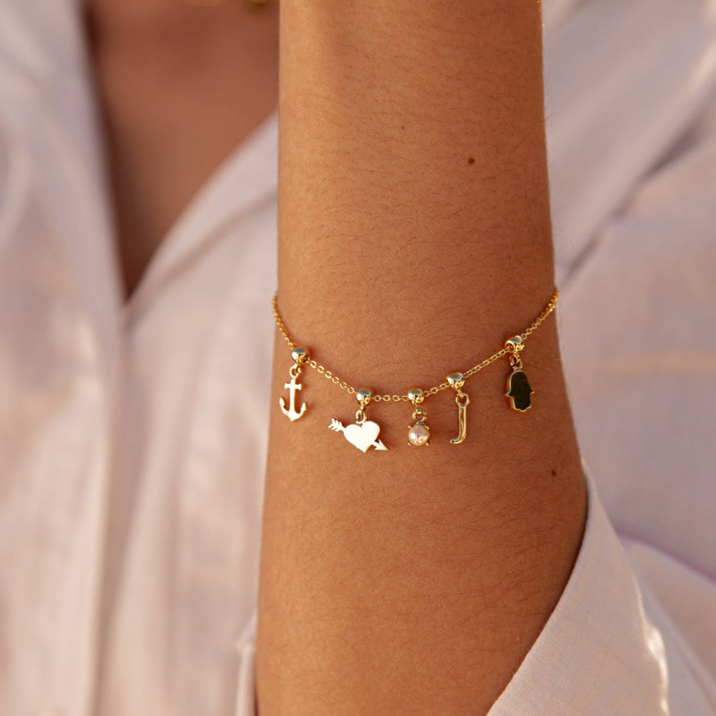 Anchor 9ct Gold Charm