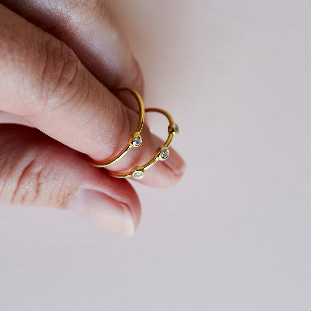 Zia Trio Silver Ring