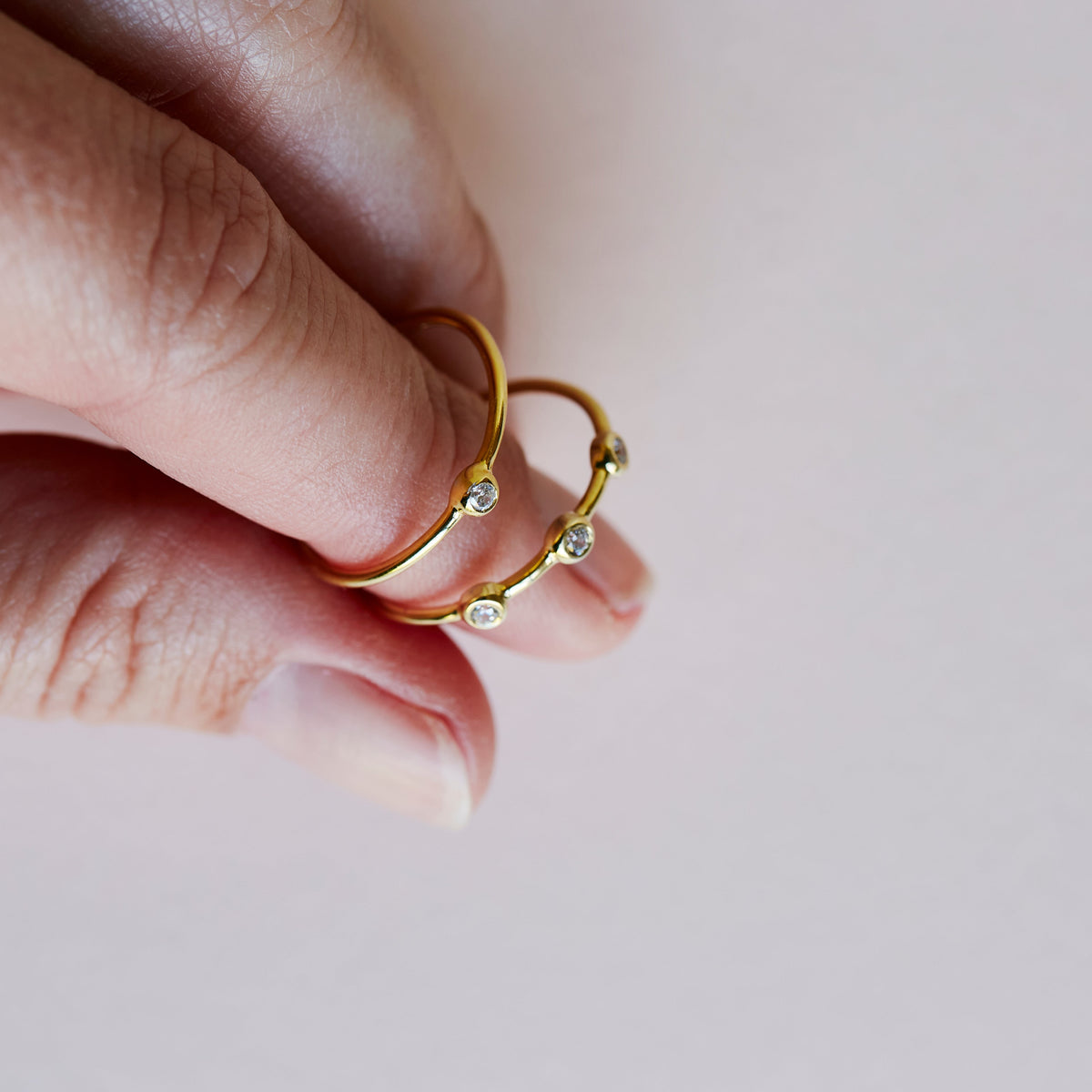 Zia Trio Silver Ring