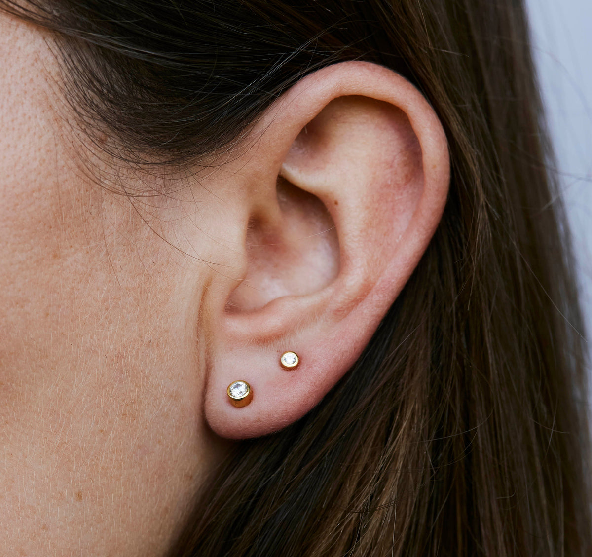 Zia Shine Gold Studs