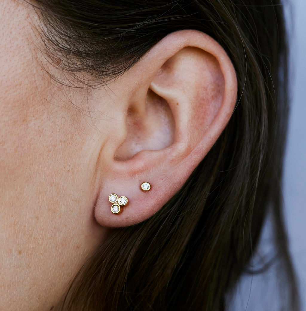 Zia Gold Studs