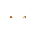 Ava Shine Gold Stud Earrings | ORA Jewellery