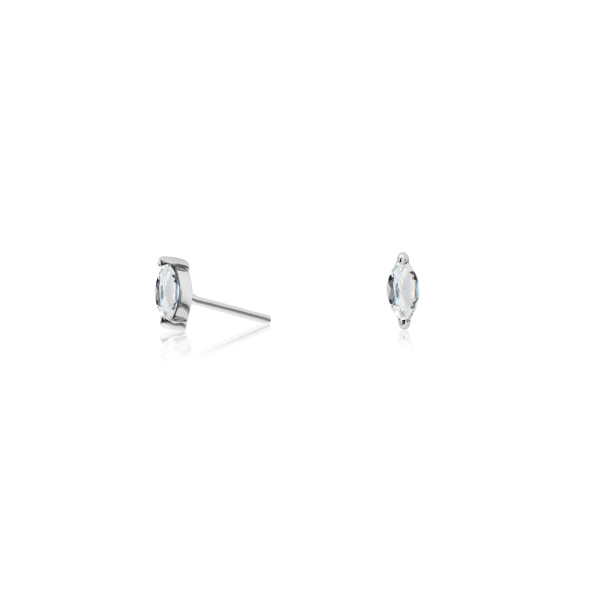 Maya Shine Silver Studs