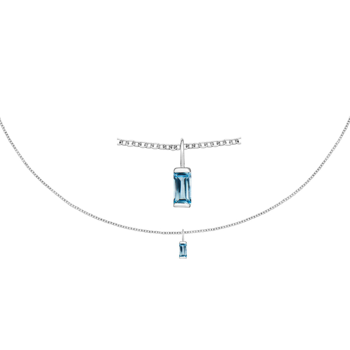 Ria Shine Silver Necklace