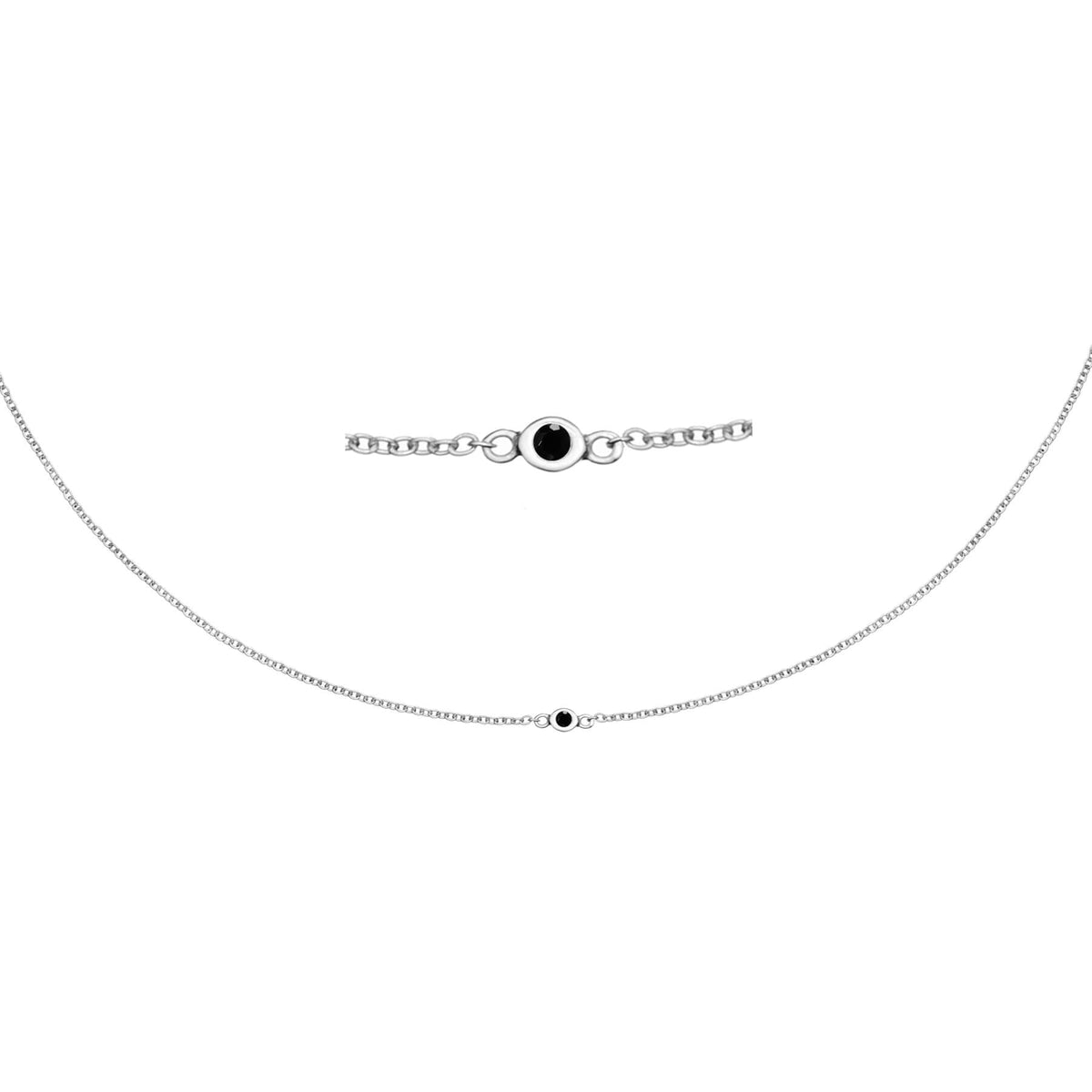 Zia Shine Silver Necklace