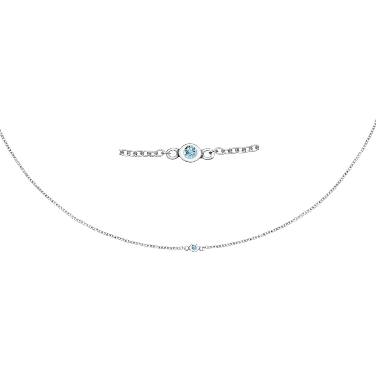Zia Shine Silver Necklace