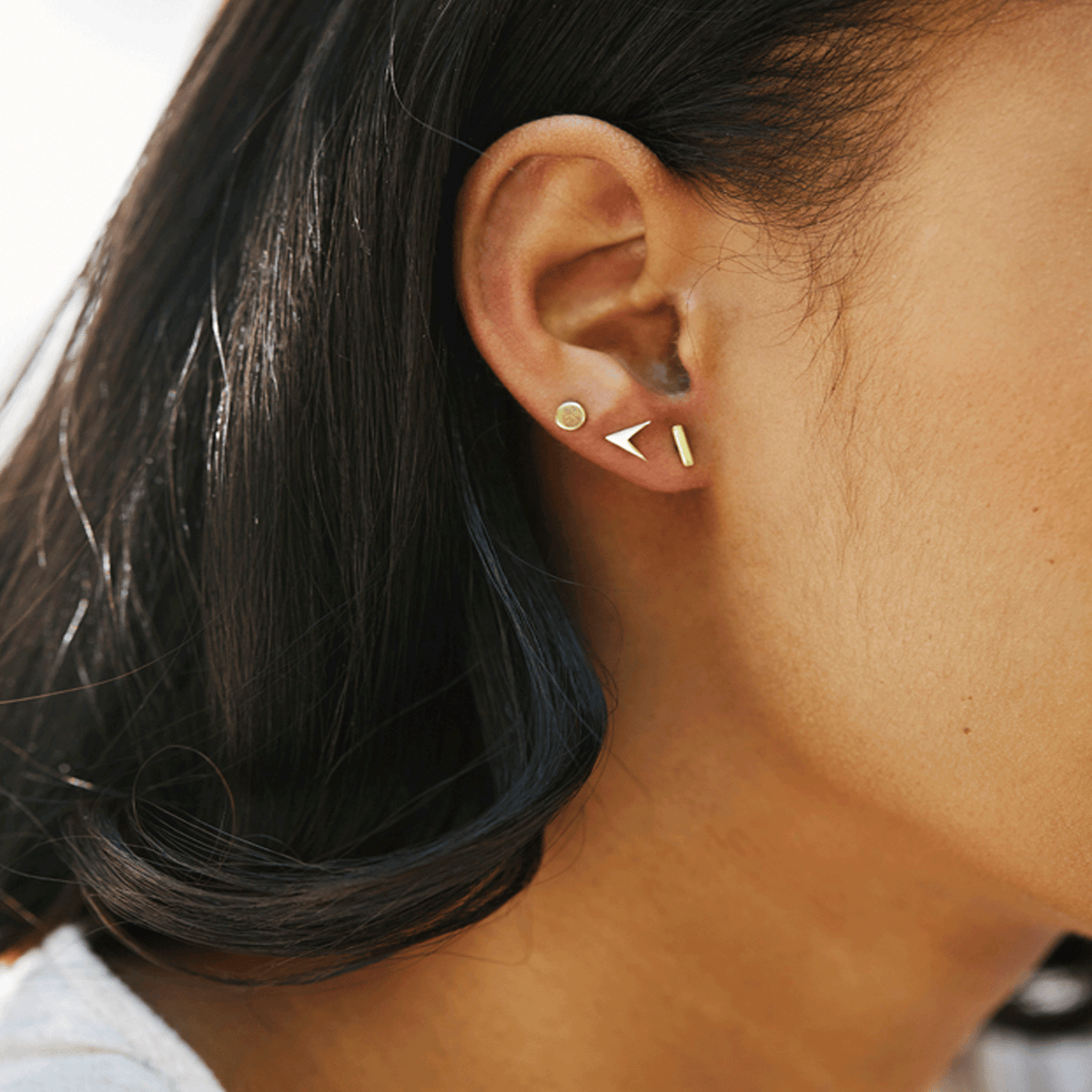 Tiny Circle Studs